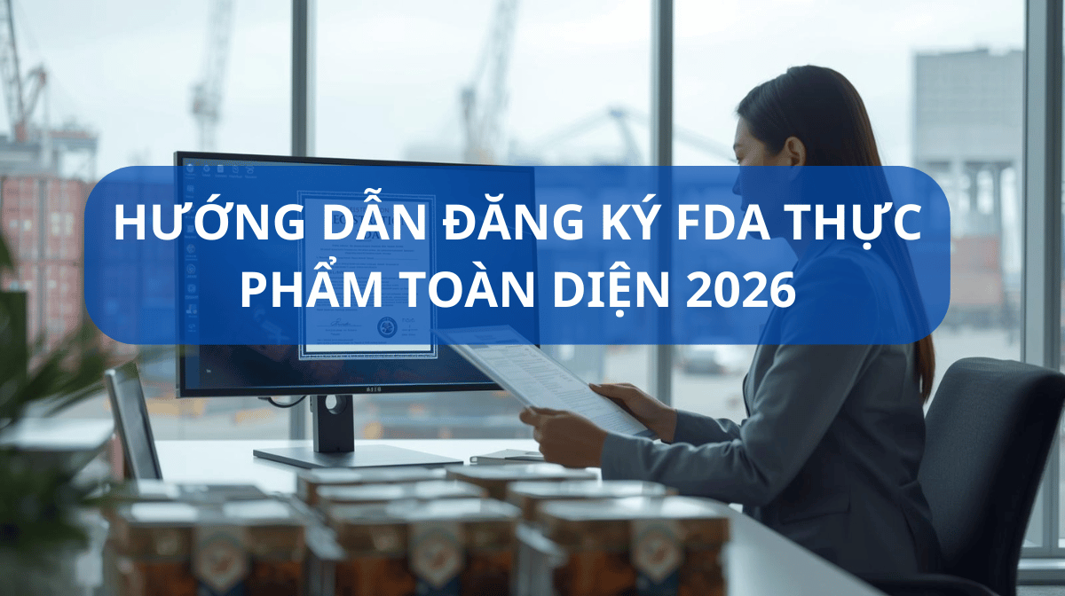 HƯỚNG DẪN ĐĂNG KÝ FDA THỰC PHẨM TOÀN DIỆN 2026